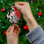 New Zealand Silver Fern Christmas Tree Ceramic Ornament Meri Kirihimete - Polynesian Pride