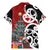 New Zealand Silver Fern Christmas Tree Family Matching Mermaid Dress and Hawaiian Shirt Meri Kirihimete - Polynesian Pride