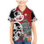 New Zealand Silver Fern Christmas Tree Family Matching Mermaid Dress and Hawaiian Shirt Meri Kirihimete - Polynesian Pride