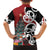 New Zealand Silver Fern Christmas Tree Family Matching Off Shoulder Short Dress and Hawaiian Shirt Meri Kirihimete - Polynesian Pride