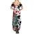 New Zealand Silver Fern Christmas Tree Family Matching Summer Maxi Dress and Hawaiian Shirt Meri Kirihimete - Polynesian Pride