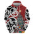 New Zealand Silver Fern Christmas Tree Hoodie Meri Kirihimete - Polynesian Pride