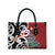 New Zealand Silver Fern Christmas Tree Leather Bag Meri Kirihimete - Polynesian Pride