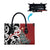 New Zealand Silver Fern Christmas Tree Leather Bag Meri Kirihimete - Polynesian Pride