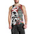 New Zealand Silver Fern Christmas Tree Men Tank Top Meri Kirihimete - Polynesian Pride