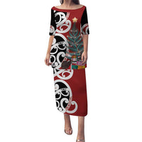 New Zealand Silver Fern Christmas Tree Puletasi Meri Kirihimete - Polynesian Pride