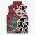 New Zealand Silver Fern Christmas Tree Sleeveless Puffer Jacket Meri Kirihimete - Polynesian Pride