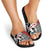 New Zealand Silver Fern Christmas Tree Slide Sandals Meri Kirihimete - Polynesian Pride