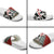 New Zealand Silver Fern Christmas Tree Slide Sandals Meri Kirihimete - Polynesian Pride