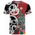 New Zealand Silver Fern Christmas Tree T Shirt Meri Kirihimete - Polynesian Pride