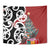 New Zealand Silver Fern Christmas Tree Tapestry Meri Kirihimete - Polynesian Pride