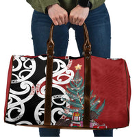 New Zealand Silver Fern Christmas Tree Travel Bag Meri Kirihimete - Polynesian Pride