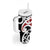 New Zealand Silver Fern Christmas Tree Tumbler With Handle Meri Kirihimete - Polynesian Pride