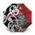 New Zealand Silver Fern Christmas Tree Umbrella Meri Kirihimete - Polynesian Pride