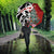 New Zealand Silver Fern Christmas Tree Umbrella Meri Kirihimete - Polynesian Pride