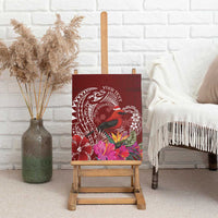 Personalized Samoa Meri Krisimasi Canvas Wall Art Segasegamau'u Mix Siapo LT7 - Polynesian Pride