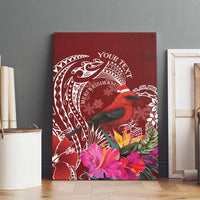 Personalized Samoa Meri Krisimasi Canvas Wall Art Segasegamau'u Mix Siapo LT7 - Polynesian Pride