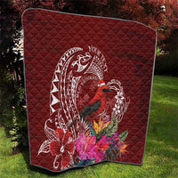 Personalized Samoa Meri Krisimasi Quilt Segasegamau'u Mix Siapo LT7 - Polynesian Pride