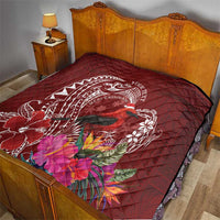 Personalized Samoa Meri Krisimasi Quilt Segasegamau'u Mix Siapo LT7 - Polynesian Pride