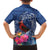 Personalized Samoa Christmas Family Matching Tank Maxi Dress and Hawaiian Shirt Cardinal Honeyeater Mix Siapo