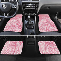 Breast Cancer Awareness Maori Car Mats Kia Kaha Kia Maia Kia Manawanui - Polynesian Pride