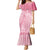 Breast Cancer Awareness Maori Mermaid Dress Kia Kaha Kia Maia Kia Manawanui - Polynesian Pride