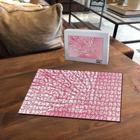 Breast Cancer Awareness Maori Puzzle Kia Kaha Kia Maia Kia Manawanui - Polynesian Pride