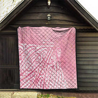 Breast Cancer Awareness Maori Quilt Kia Kaha Kia Maia Kia Manawanui - Polynesian Pride