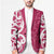 Breast Cancer Awareness Maori Blazer Koru Kowhaiwhai - Polynesian Pride