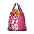 Breast Cancer Awareness Maori Grocery Bag Koru Kowhaiwhai - Polynesian Pride