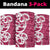 Breast Cancer Awareness Maori Neck Gaiter Koru Kowhaiwhai - Polynesian Pride