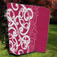 Breast Cancer Awareness Maori Quilt Koru Kowhaiwhai - Polynesian Pride