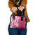 Breast Cancer Awareness Maori Shoulder Handbag Koru Kowhaiwhai - Polynesian Pride