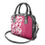 Breast Cancer Awareness Maori Shoulder Handbag Koru Kowhaiwhai - Polynesian Pride