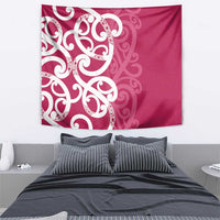 Breast Cancer Awareness Maori Tapestry Koru Kowhaiwhai - Polynesian Pride