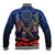 Anzac Baseball Jacket Ausralia Aboriginal Mix New Zealand Slouch Hats LT7 - Polynesian Pride