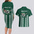 Hawaii Rainbow Warriors Personalized Couples Matching Long Sleeve Bodycon Dress and Hawaiian Shirt Kakau Ikakai Laau Pama