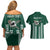 Hawaii Rainbow Warriors Personalized Couples Matching Off Shoulder Short Dress and Hawaiian Shirt Kakau Ikakai Laau Pama