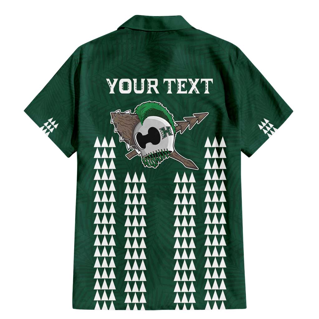 Hawaii Rainbow Warriors Personalized Family Matching Mermaid Dress and Hawaiian Shirt Kakau Ikakai Laau Pama