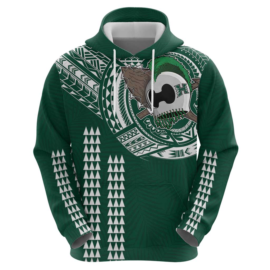 Hawaii Rainbow Warriors Personalized Hoodie Kakau Ikaika Laau Pama LT7 - Polynesian Pride