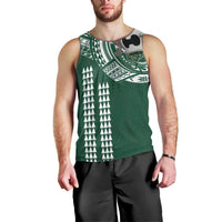 Hawaii Rainbow Warriors Personalized Men Tank Top Kakau Ikakai Laau Pama