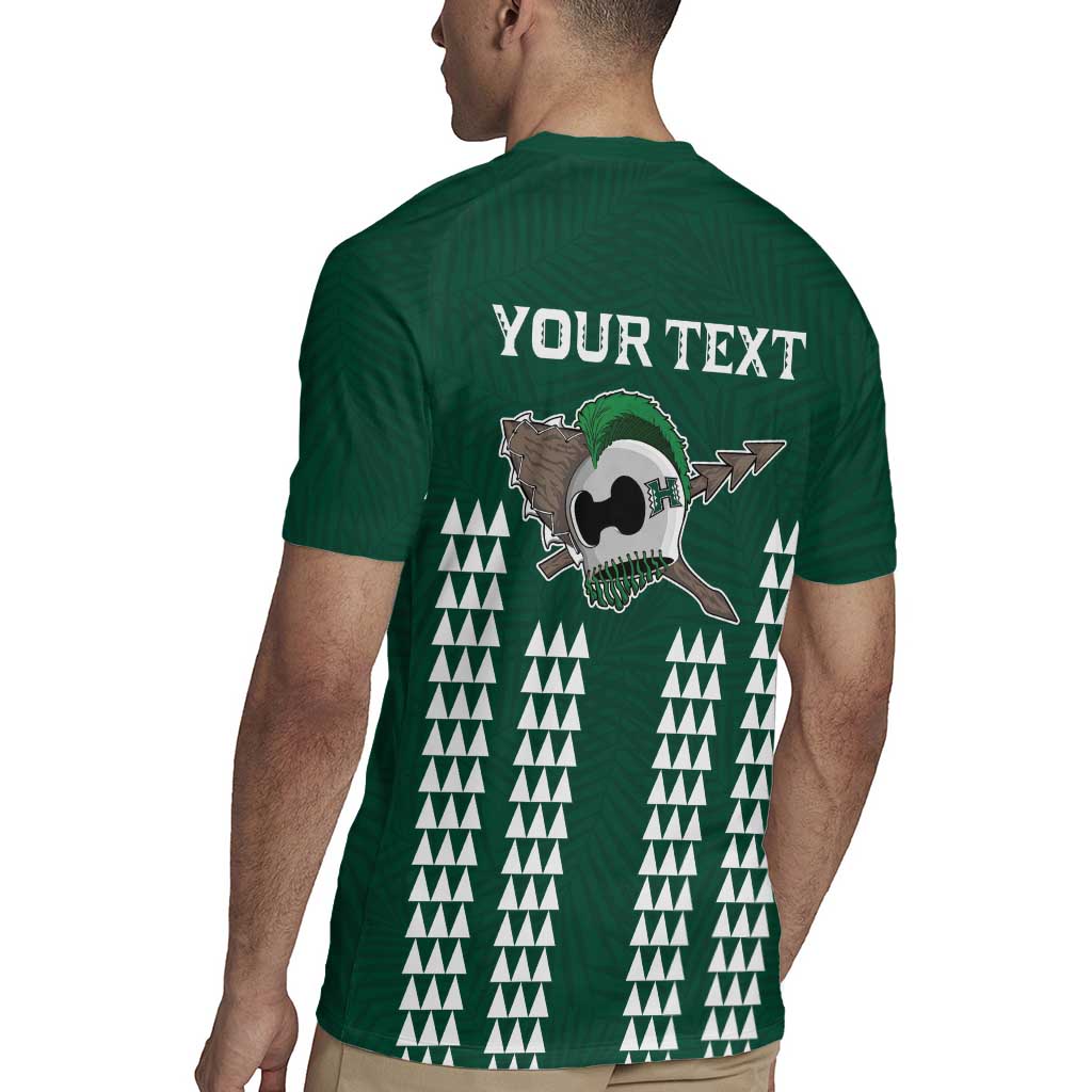 Hawaii Rainbow Warriors Personalized Rugby Jersey Kakau Ikaika Laau Pama LT7 - Polynesian Pride