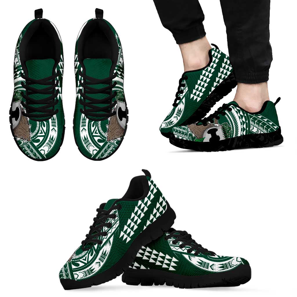 Hawaii Rainbow Warriors Sneakers Kakau Ikakai Laau Pama LT7 - Polynesian Pride