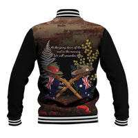 Australia - New Zealand ANZAC Baseball Jacket Gallipoli ANZAC Cove Landing