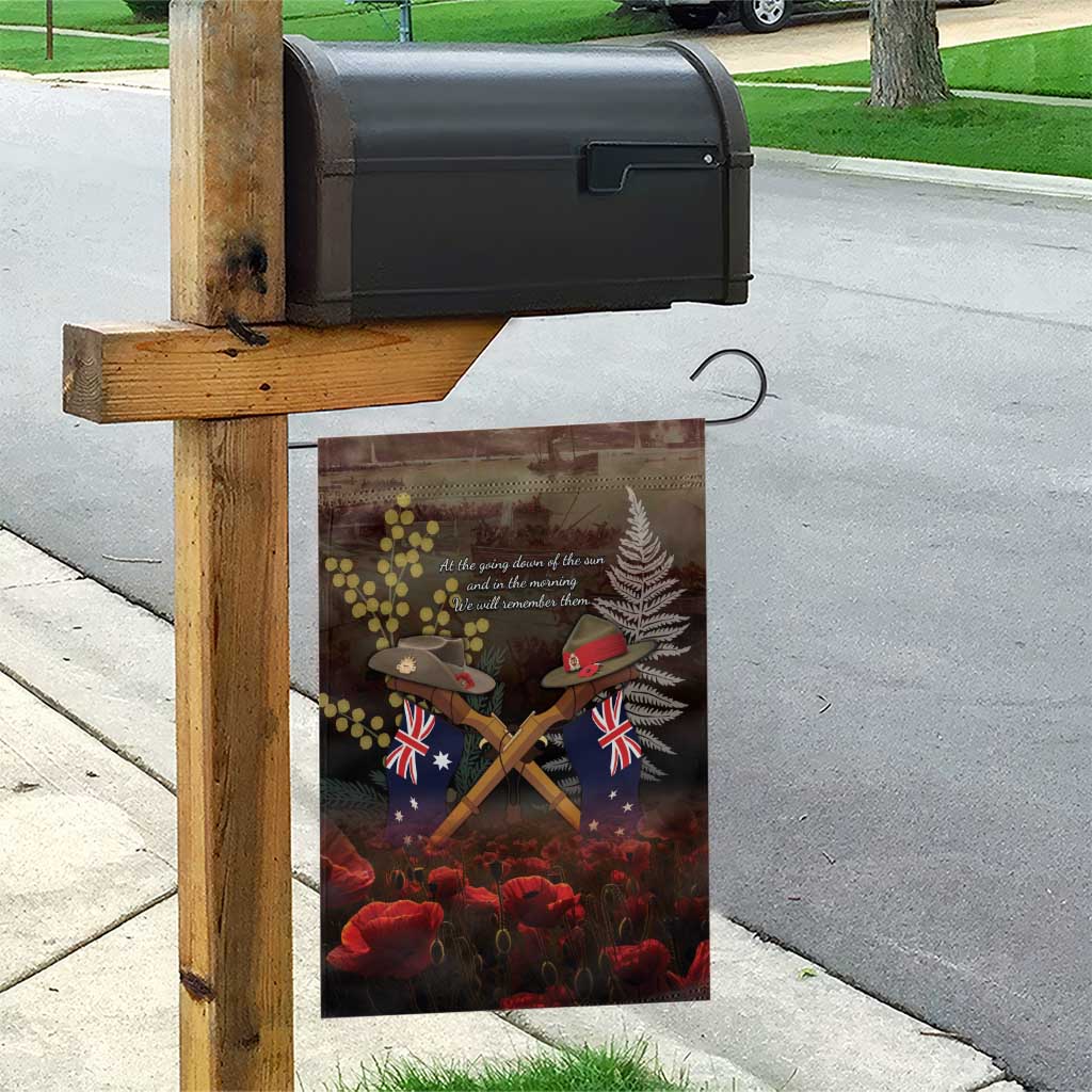 Australia - New Zealand ANZAC Garden Flag Gallipoli ANZAC Cove Landing