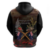 Australia - New Zealand ANZAC Hoodie Gallipoli ANZAC Cove Landing