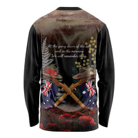 Australia - New Zealand ANZAC Long Sleeve Shirt Gallipoli ANZAC Cove Landing