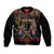 Australia - New Zealand ANZAC Sleeve Zip Bomber Jacket Gallipoli ANZAC Cove Landing