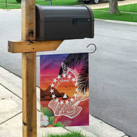 Kia Orana Cook Islands Garden Flag Sunset Dream
