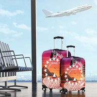 Kia Orana Cook Islands Luggage Cover Sunset Dream